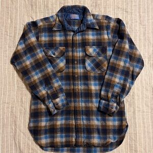 Vintage Made in USA Pendleton Flannel Size Large